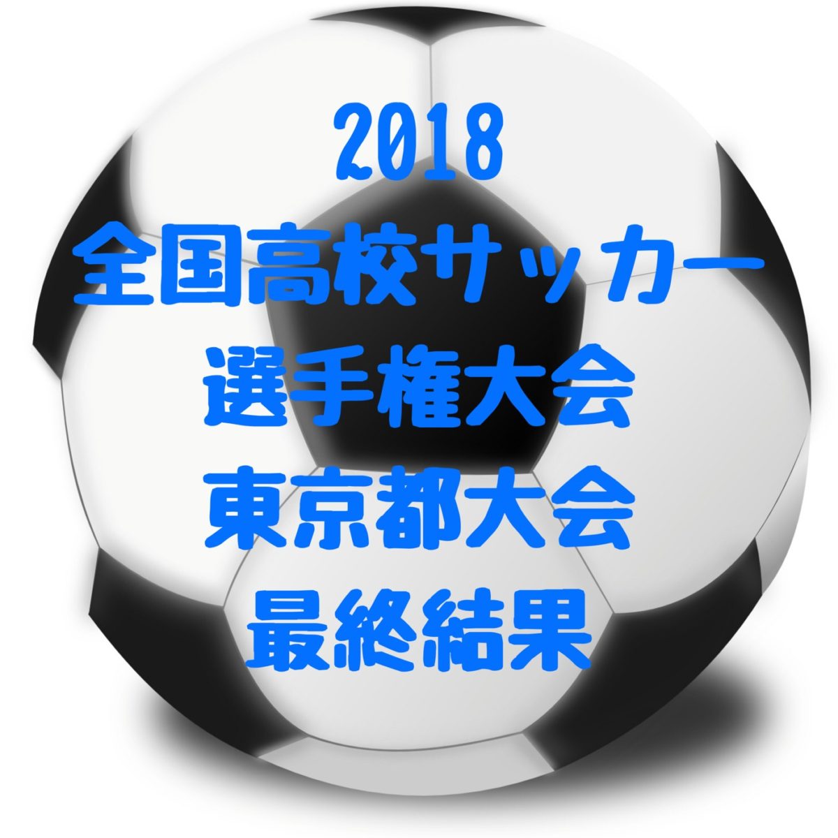 19年度 第98回高校サッカー 選手権 東京都大会 最終結果と大会要項