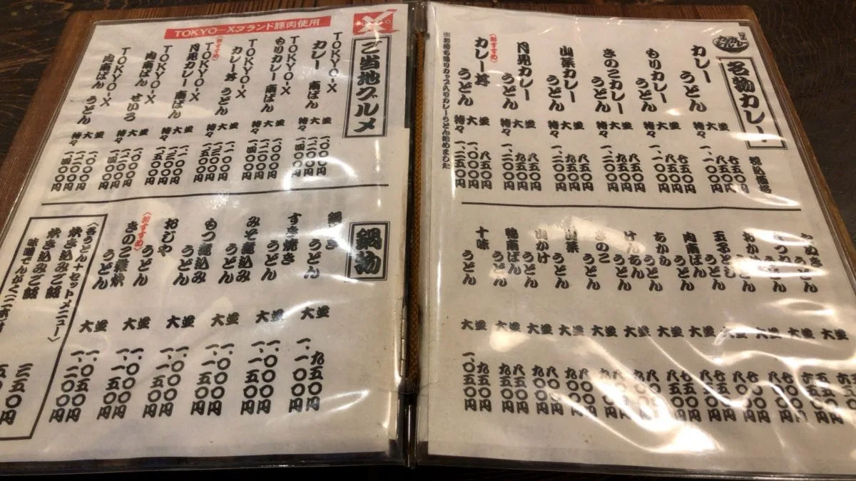 根岸屋カレーうどん