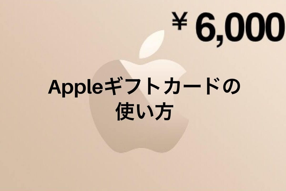 Apple初売りで貰ったギフトカードをapple初売りで使ってみた