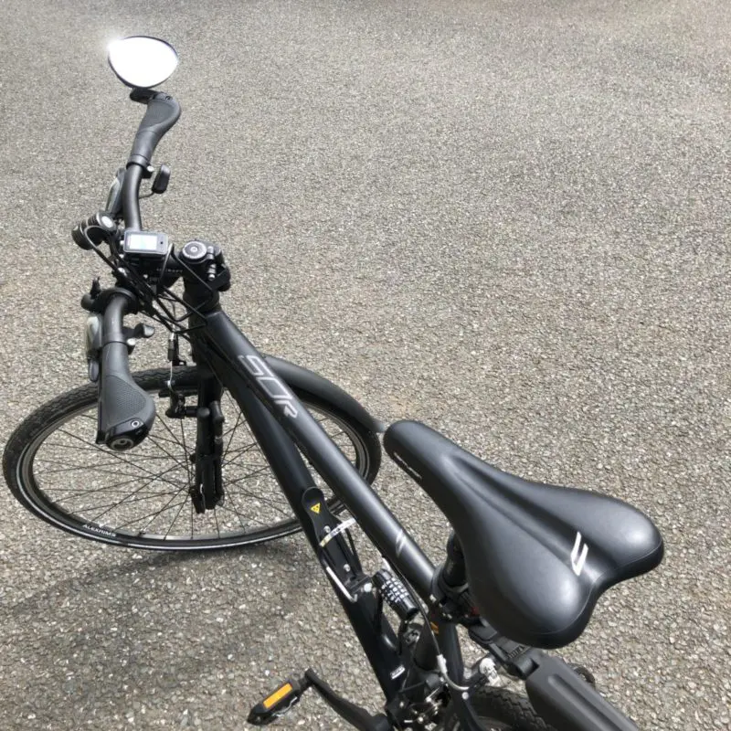 自転車 サイドミラー ハンドルミラー バックミラー クロスバイク 鏡