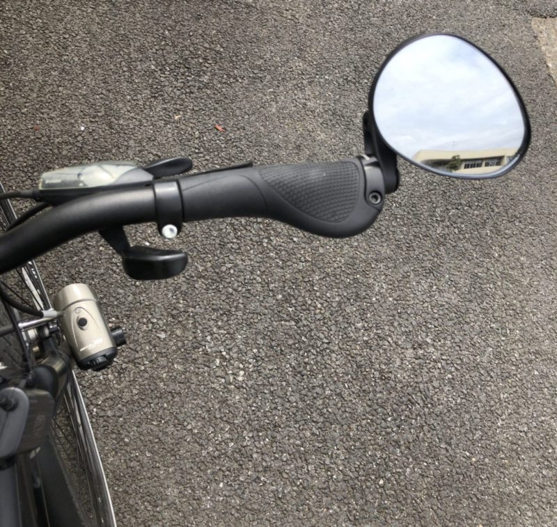 かわいい～！」 自転車 サイドミラー ハンドルミラー バックミラー クロスバイク 鏡