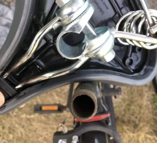 自転車サドル交換