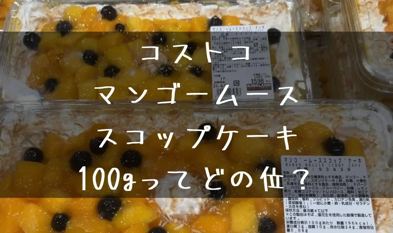 コストコ マンゴースムージー カロリー