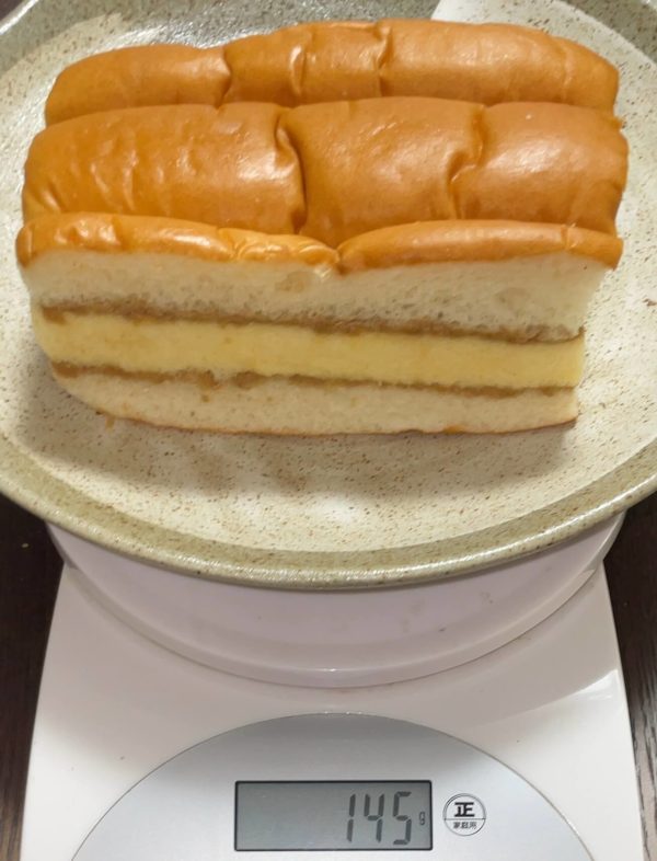 佐渡コーヒーサンド重さ